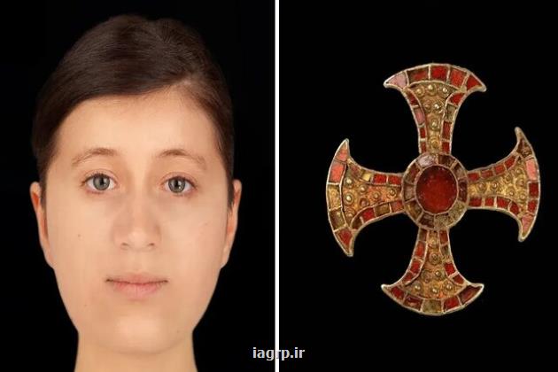 پژوهشگران چهره یک دختر متعلق به قرن هفتم میلادی را بازسازی کردند